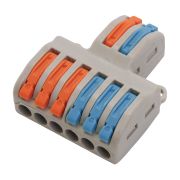 Клемма СМК 222-426 2 контактные группы 0,08 - 2,5/4мм2 (уп.20шт) 39250 STEKKER