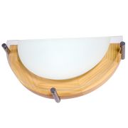 Светильник «Полесье» 300/2 НББ 06-40 М41 мат./сосна/хром ИУ