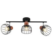 Светильник  Спот Adro W3 черный Е27*3 40W 7016-703 Rivoli