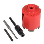 Коронка алмазная 72мм DCH-72 Laser M16 SDS-plus EKF Expert