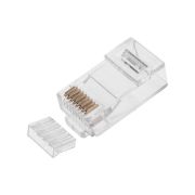 Джек компьютерный RJ-45 (8P8C) UTP CAT 6 с вставкой (05-1031) REXANT