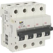 Автоматический выключатель M10N 4P C 32А ARMAT IEK
