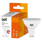 Лампа LED  GU5.3 MR16  5 Вт софит 3000К 230В IEK