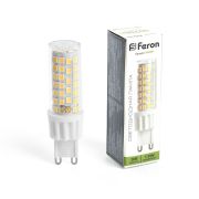 Лампа-капсула LED G9 13Вт 4000К 1070Lm 20х71мм 230В LB-436 FERON 38153