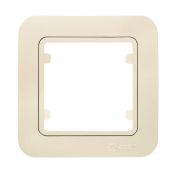 Рамка  1м крем+вставка  Макел Lilium 18012701