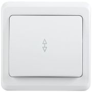 Выключатель с/п 1кл проходной белый 10А (ВСп10-1-0-ВБ) ВЕГА IEK