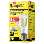 Лампа LED   8Вт 4000К E27 NLL-PL-230 Navigator 71353