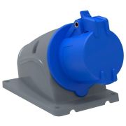 Розетка силовая настенная 113 2Р+РЕ 16А-6ч/200-250В IP44 MAGNUM ИЭК