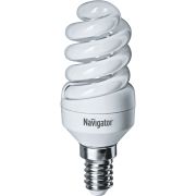 Лампа энергосберегающая  9 Вт E14 840 SF10 полная спираль NCL Navigator 94042