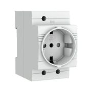 Розетка на DIN-рейку с з/к РДЕ-47 240В (под евро вилку) PROxima EKF (см.код103686)