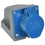 Розетка силовая настенная 113 2P+N 16А 220В IP44 ИЭК