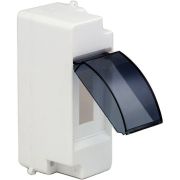 Бокс пластиковый  2мод КМПн 1/2 IP30 с дверцей PROxima EKF