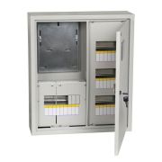 Корпус металлический навесной ЩУРН-3/24зо-1 36 IP31 (560х480х165мм) TITAN ИЭК