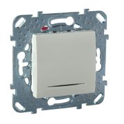 Выключатель с/п 1кл с инд. сх.1 (мех) крем «Unica» MGU5.201.25NZD (Schneider Electric)