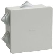 Коробка распаячная о/п   85х85х40мм IP44 (6 гермовводов) КМ41235 ИЭК