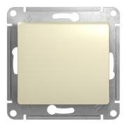 Выключатель с/п 1кл (мех.)  беж. «Glossa»  GSL000211 SE