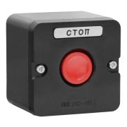 Пост кнопочный ПКЕ-212/1 У3 IP40 красный