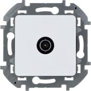 Розетка TV проходная 1м (мех) белый INSPIRIA Legrand 673860