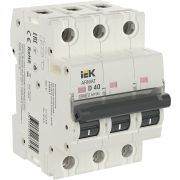 Автоматический выключатель 3п  40А M10N   хар-ка D ARMAT IEK