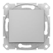 Выключатель с/п 1кл (мех)  проходной  алюм. «Sedna» SDN0400160 (Schneider Electric)