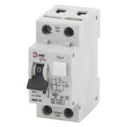 Дифф. автоматический выключатель АВДТ 63 2п 25А/30мА типA  NO-901-83  ЭРА PRO