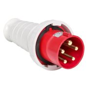 Вилка силовая переносная 045 3P+PE+N 125А 380В IP44 EKF
