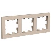Рамка 3п песочный универсальная AtlasDesign  ATN001203  SE
