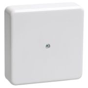 Коробка распаячная о/п для кабель-канала  75x75x20мм белая IP40 (6 клемм 6мм2) КМ41212-01 ИЭК