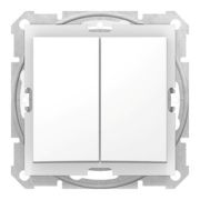 Выключатель с/п 2кл (мех) IP44 бел. «Sedna»SDN0300421(Schneider Electric)