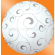 Светильник «Морокко» М16 НПБ 01-2х 60-139 D300 матовый белый/кл.хром