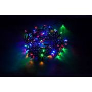 Гирлянда LED 10м+1,5м мульти мерцание 100LED CL34 черный шнур, IP65  FERON 32975