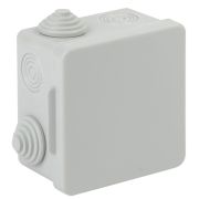 Коробка распаячная о/п   80х80х50мм IP54 (7 гермовводов) KOR-80-80-50-7g ЭРА