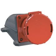 Розетка силовая настенная 135 3P+N+Е 63А 380B IP54 ИЭК