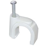 Скоба для провода круглая D 4мм (100шт) ИЭК