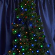 Гирлянда LED 20м+3м мульти 200LED CL06 зеленый шнур, IP20 контроллер в компл. FERON 32310