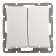 Выключатель с/п 2кл «Дуэт» бел. WDE000151 (Schneider Electric)