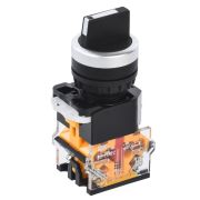 Переключатель на 2 положения D8-11X22 1з+1р черный IEK