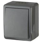 Выключатель о/п 1кл  серый  IP54  11-1401-03  Эра Эксперт Б0020670