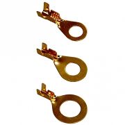 Наконечник кольцевой без изоляции НК 0,5-2,5 кольцо 3,0 (100шт) ИЭК