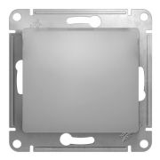 Выключатель  с/п  1кл  мех.  алюминий  Glossa  GSL000311  SE