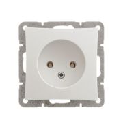 Розетка с/п 1м  «Дуэт» бел. WDE000141  (Schneider Electric)