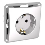 Розетка с/п 1м  «Дуэт»с з/к бел. WDE000143  (Schneider Electric)