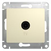 Розетка  с/п  TV  проходная  4DB (мех) беж. «Glossa»  GSL000292  SE