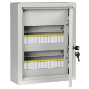 Корпус металлический навесной  24мод ЩРН-24з-1 36 IP31 (395х310х120мм) TITAN 3 ИЭК