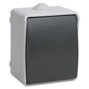 Выключатель о/п 1кл кнопочный IP54 (ВСк20-1-0-ФСр) ФОРС ИЭК