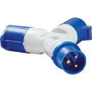Адаптер двухлучевой TS1012 2Р+N 16А 250В ИЭК