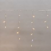 Гирлянда «Айсикл» (бахрома) LED 5,0х0,6м  3300К эфф.мерцания прозр.провод  IP44 255-526 NEON-NIGHT