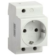 Розетка на DIN-рейку с з/к РАр10-3-ОП ИЭК