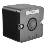 Пост кнопочный ПКЕ-212/1 У3 IP40 черный