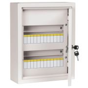 Корпус металлический навесной  24мод ЩРН-24з-1 38 IP31 (395х310х120мм) белый TITAN 3 ИЭК